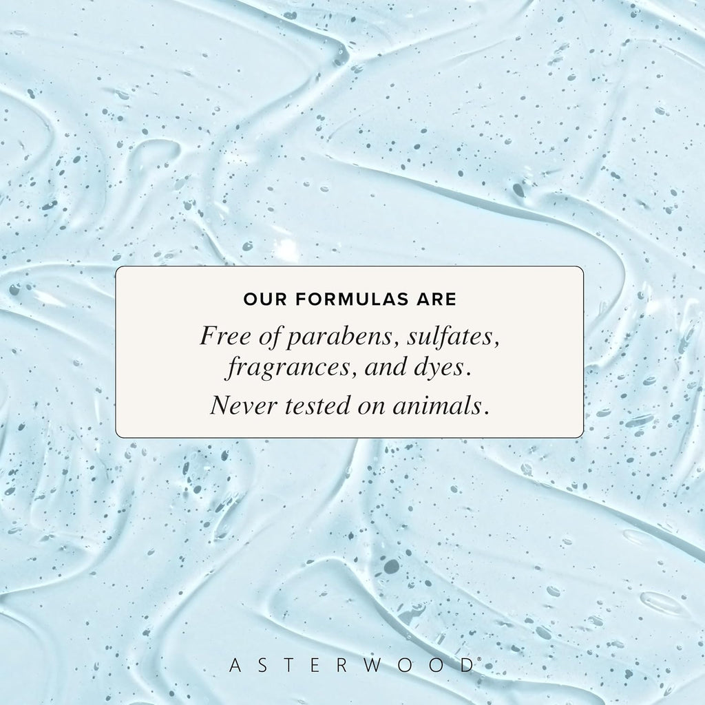 Asterwood Naturals Matrixyl 3000 Serum 1 oz + Barrier Boost Cleansing Gel 5.29 Fl Oz