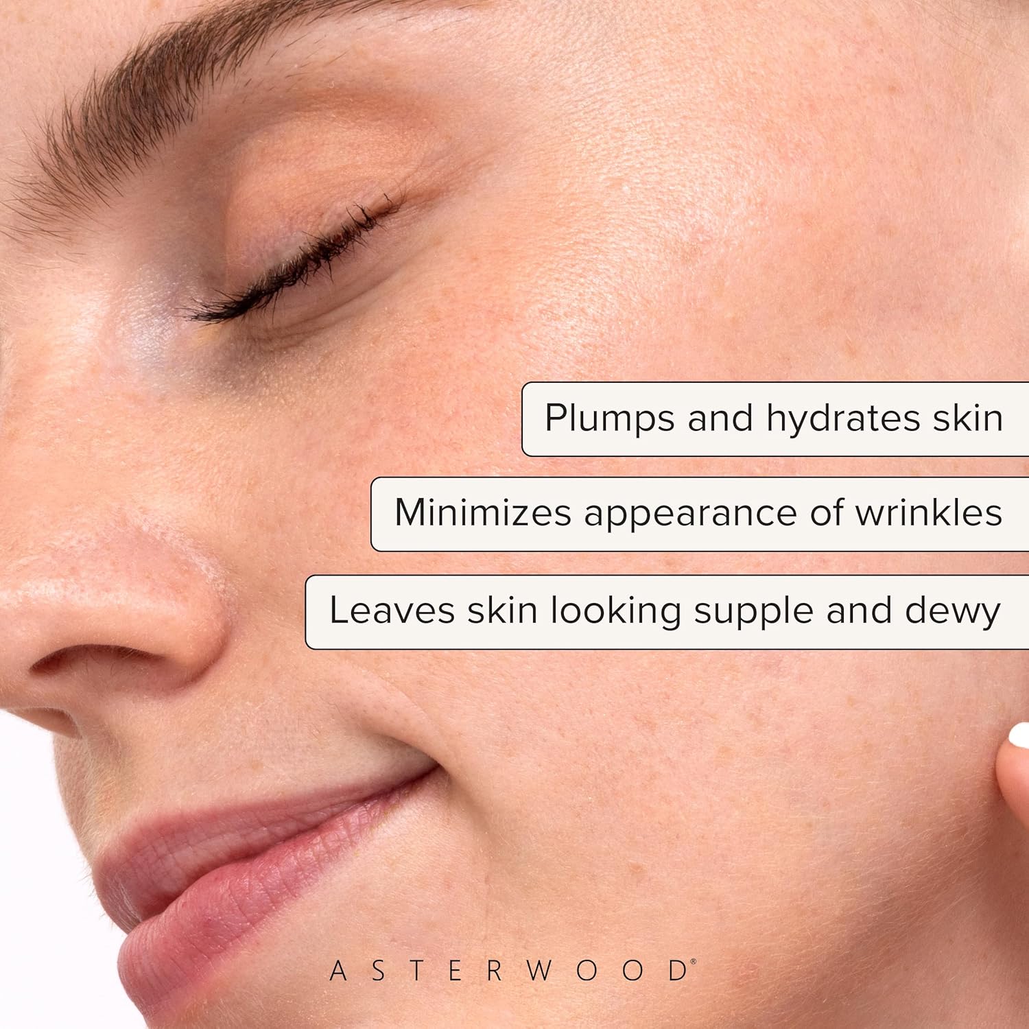 Asterwood Naturals Hyaluronic Acid Serum 1oz + Hyaluronic Acid Moisturizer